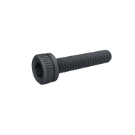 Hex Stocket Head Cap Screw 1.6*8mm Black