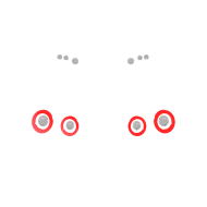 Lights Lens Set  for LBWL WORKS GT 35GT-RR