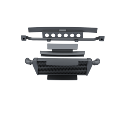 MaxRacing PS13 Intercooler, Grill & Rear Bar