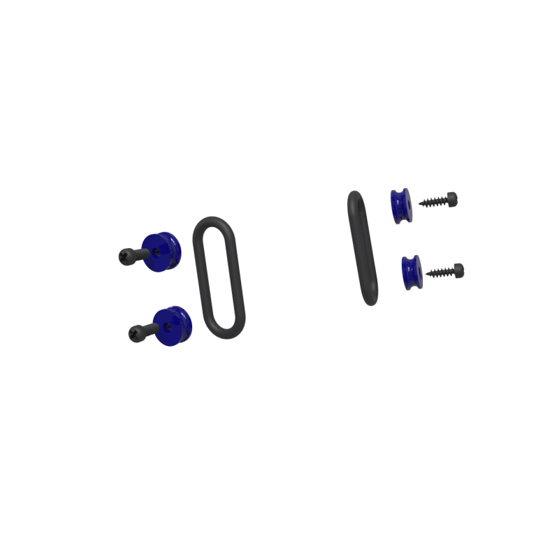 Bumper Retainer Kit Blue
