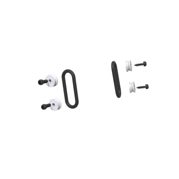Bumper Retainer Kit White