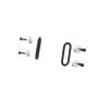 Bumper Retainer Kit White