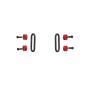 Bumper Retainer Kit Red