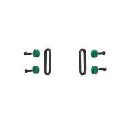 Bumper Retainer Kit Green