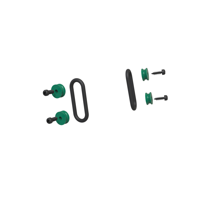 Bumper Retainer Kit Green