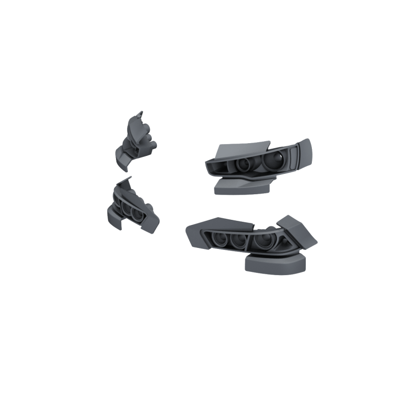 Mitsubishi EVO X Lights Buckets