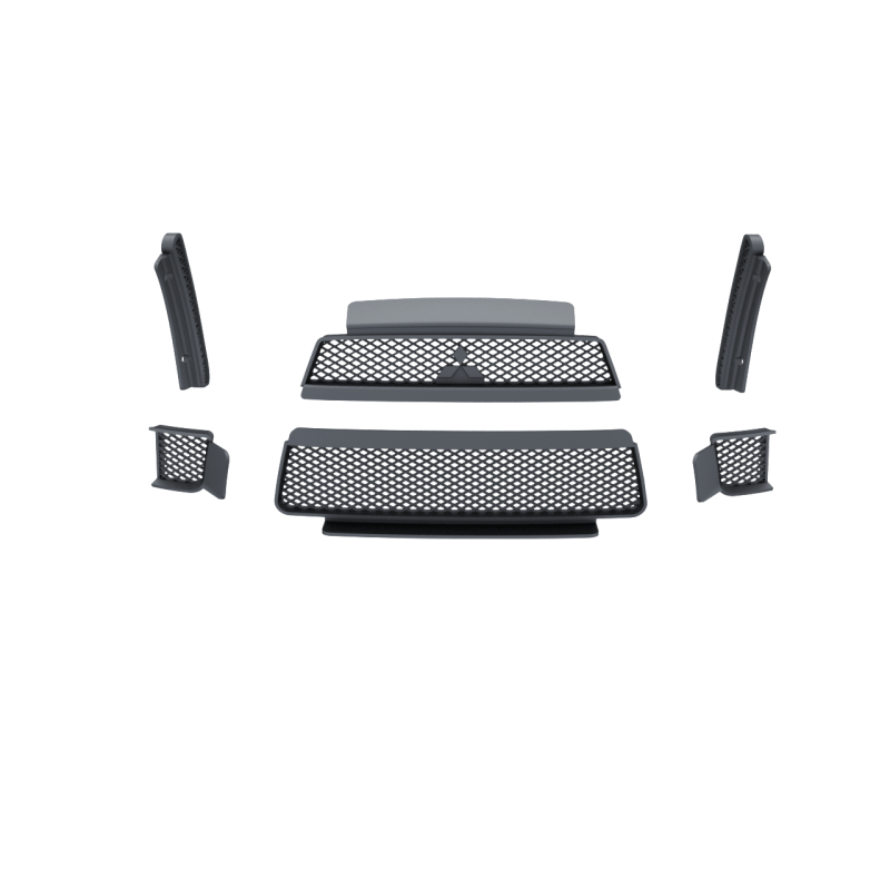 Mitsubishi EVO X Front Grill & Air Intakes
