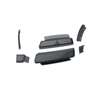 Mitsubishi EVO X Front Grill & Air Intakes