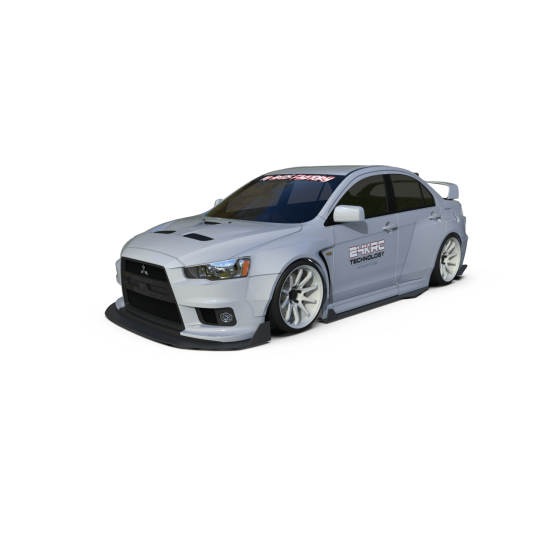 GR Works EVO X S-Fighter Wide Kit