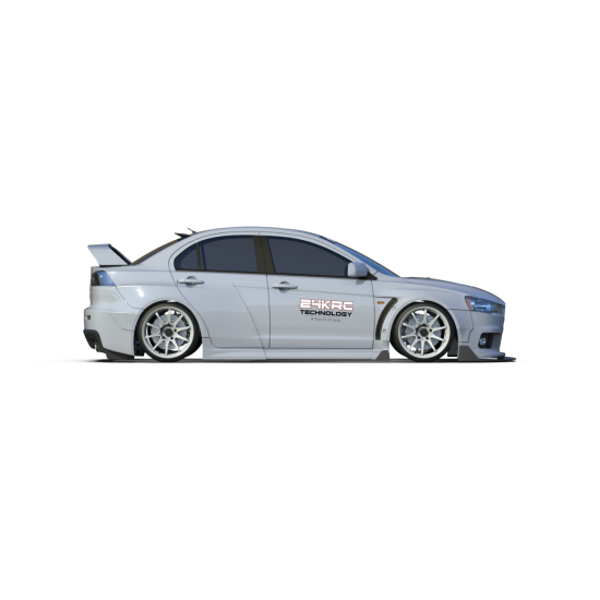 GR Works EVO X S-Fighter Wide Kit