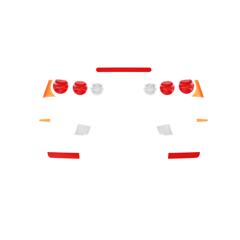 Mitsubishi EVO X Lights Lenses