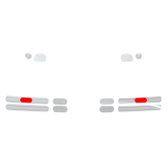 Lights Lenses for Twinz Design Nissan 300ZX