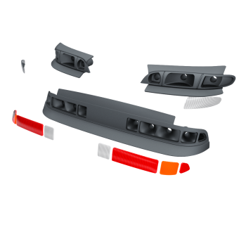 Nissan Silvia S14 Zenki Lights Buckets