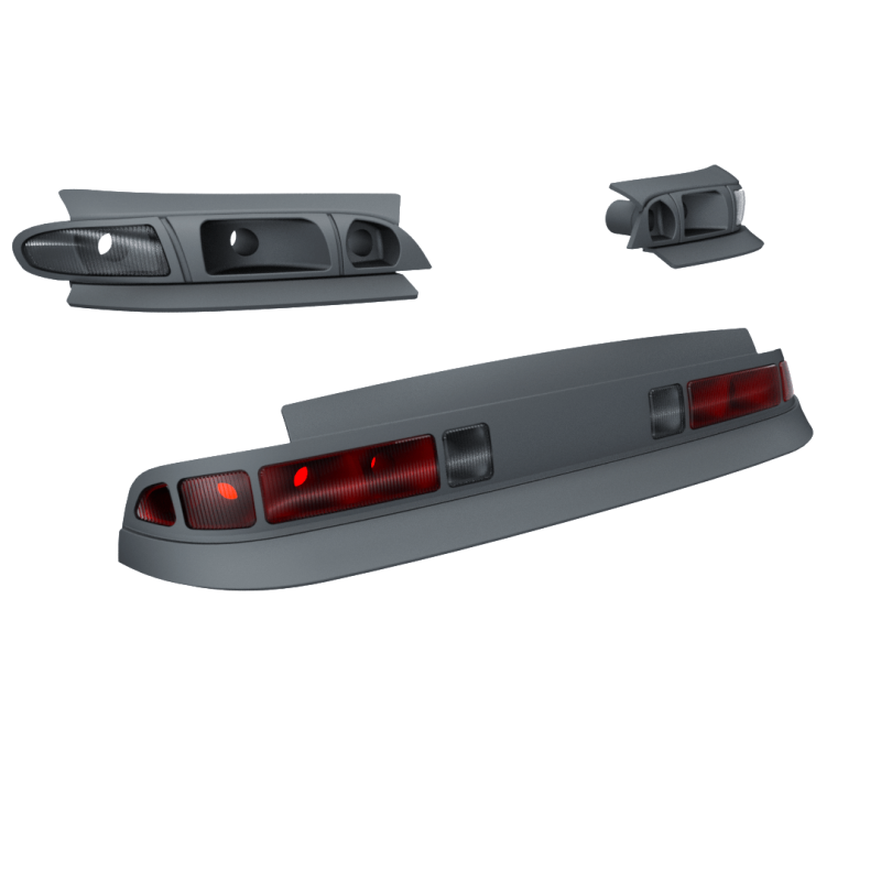 Nissan Silvia S14 Zenki Lights Buckets