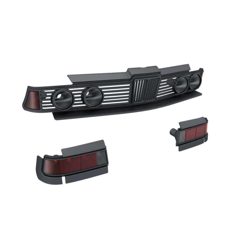 BMW E21 Lights lenses V1