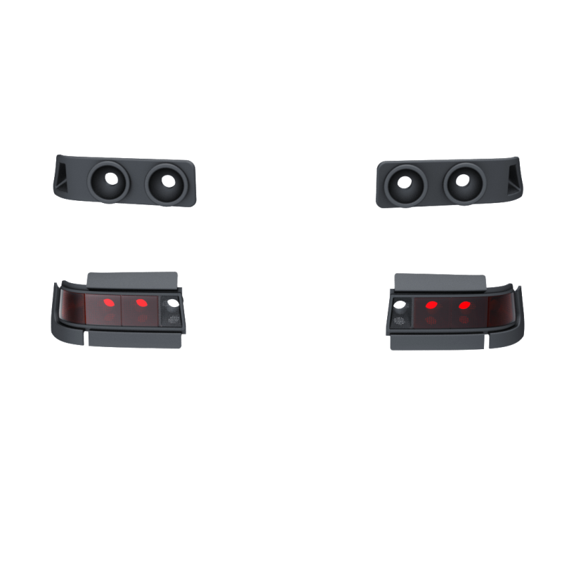 BMW E21 Taillights Lenses