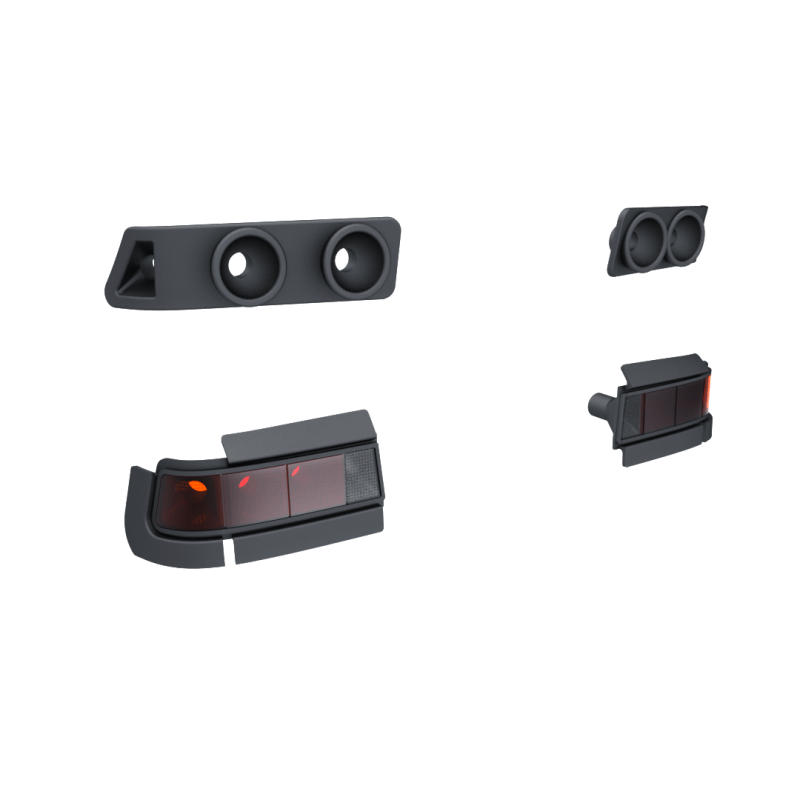 BMW E21 Taillights Lenses