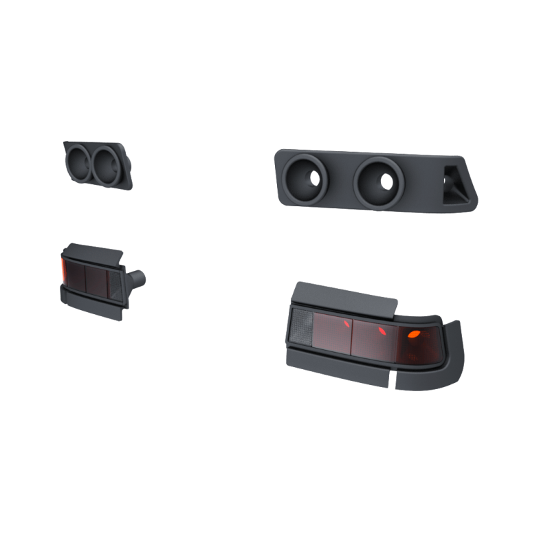 BMW E21 Taillights Lenses