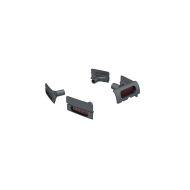 RX-7 FCS3 Bumper Sides & Rear Trunk Bukects With Lenses