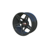 R-Fighter Rims Gunmetal Offset 8mm (2pcs)