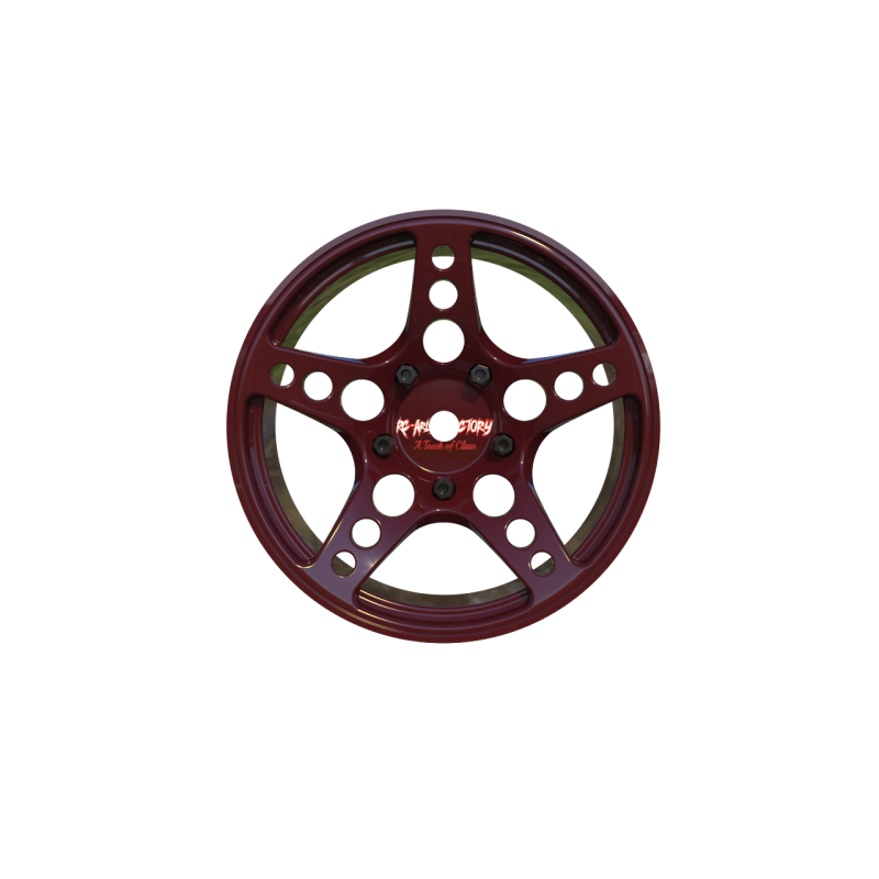 R-Fighter Rims Red Offset 6mm (2pcs)