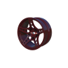 R-Fighter Rims Red Offset 6mm (2pcs)