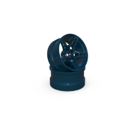 R-Fighter Wheels Offset 6mm Blue (2pcs)