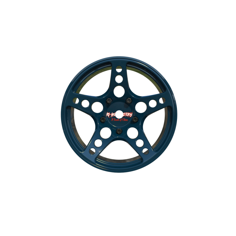 R-Fighter Rims Blue Offset 6mm 2pcs)