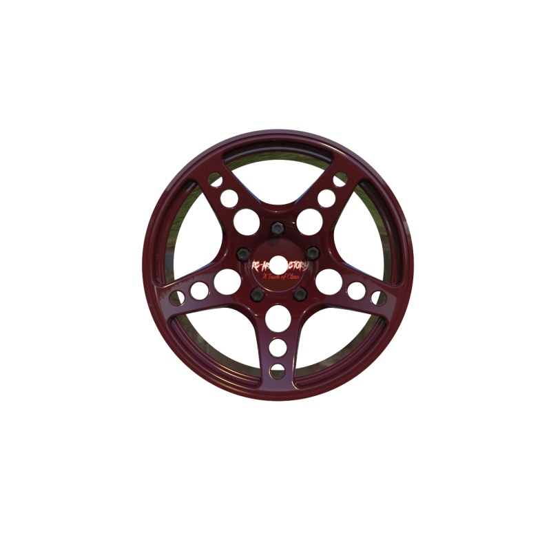 R-Fighter Rims Red Offset 8mm (2pcs)