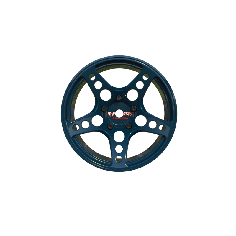 R-Fighter Rims Blue Offset 8mm (2pcs)