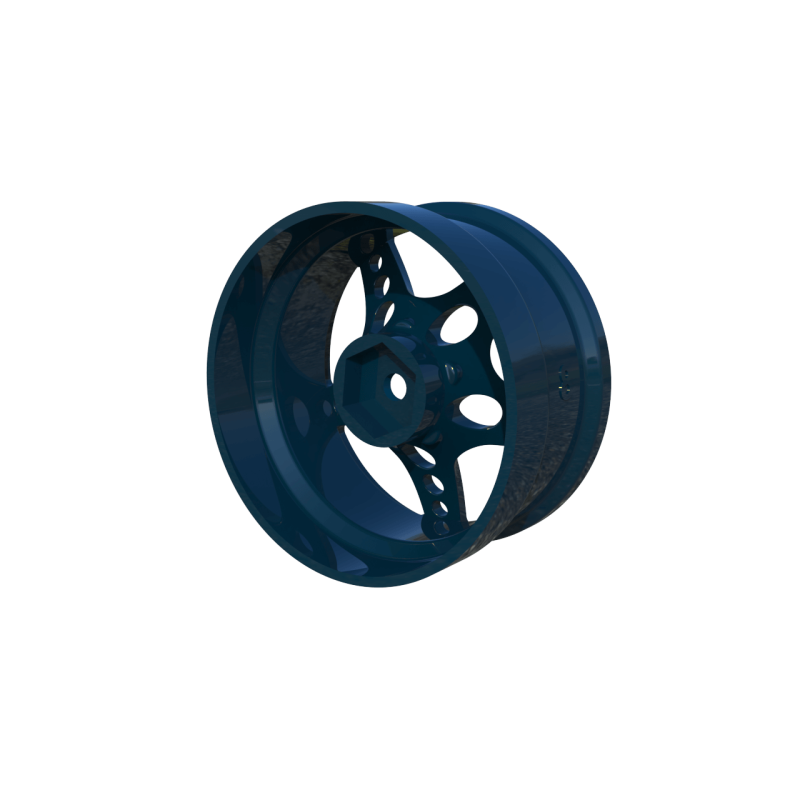 R-Fighter Rims Blue Offset 8mm (2pcs)
