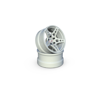 R-Fighter Rims White Offset 6mm (2pcs)