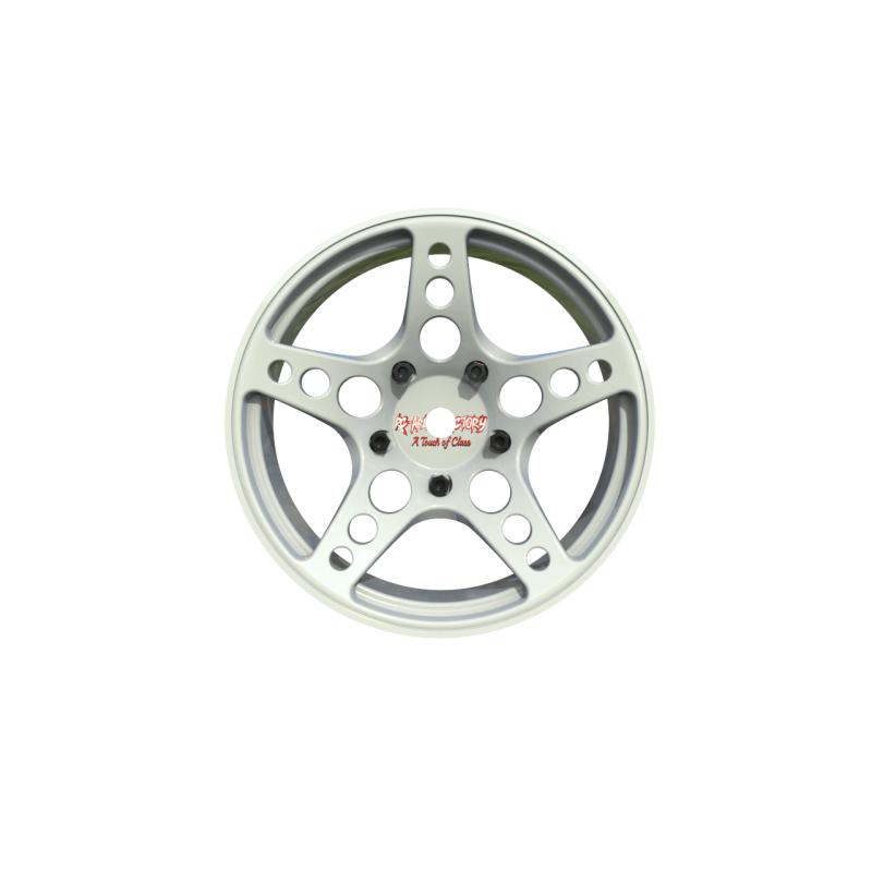 R-Fighter Rims White Offset 6mm (2pcs)