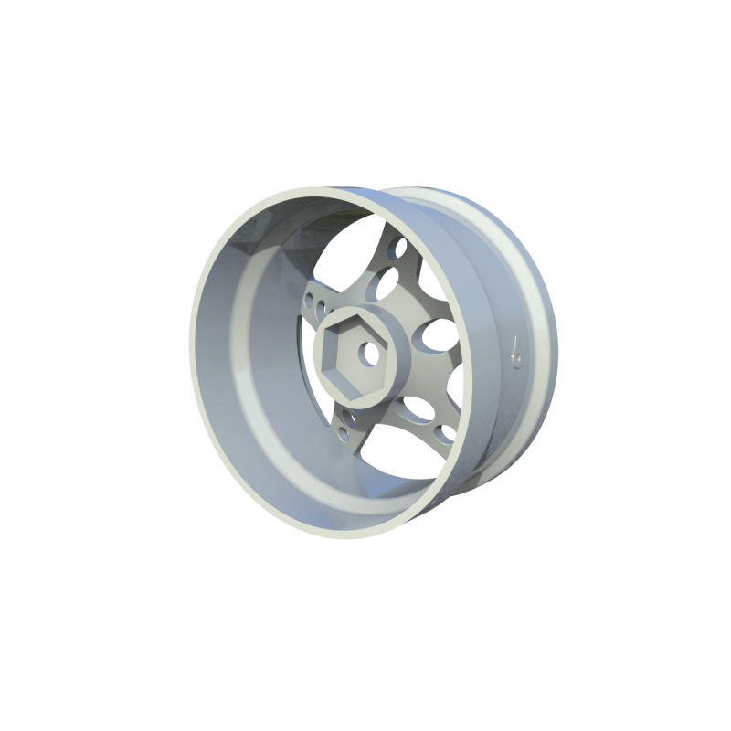 R-Fighter Rims White Offset 6mm (2pcs)