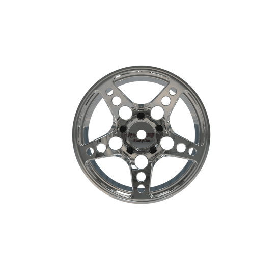 R-Fighter Wheels Offset 8mm Silver (2pcs)