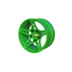 R-Fighter Wheels Offset 6mm Green (2pcs)