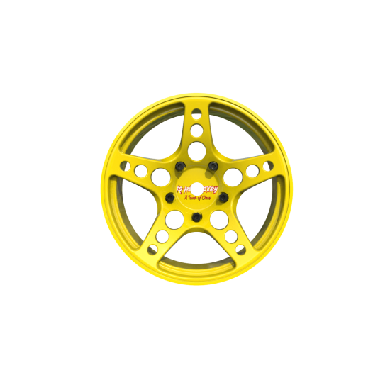 R-Fighter Wheels Offset 6mm Yellow (2pcs)