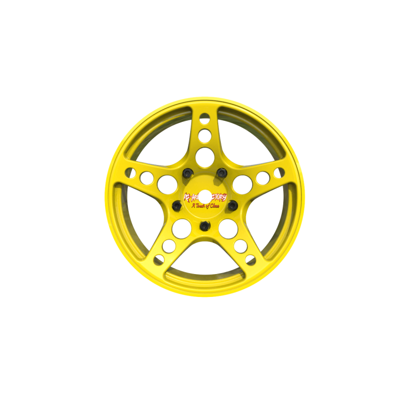 R-Fighter Rims Yellow Offset 6mm (2pcs)
