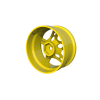 R-Fighter Rims Yellow Offset 6mm (2pcs)