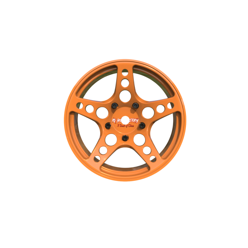 R-Fighter Rims Orange Offset 6mm (2pcs)