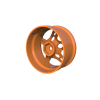 R-Fighter Rims Orange Offset 6mm (2pcs)
