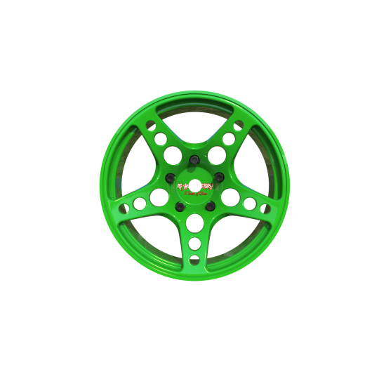 R-Fighter Wheels Offset 8mm Green (2pcs)