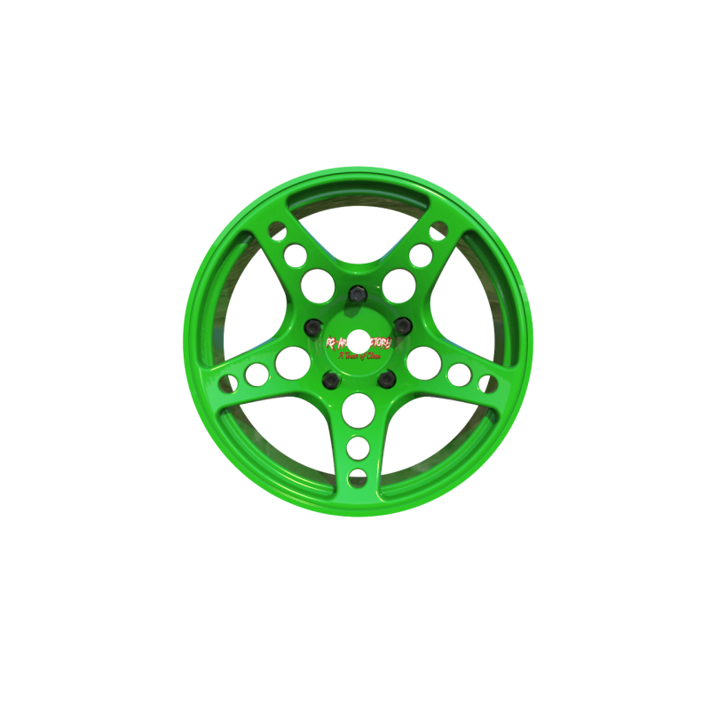 R-Fighter Rims Green Offset 8mm (2pcs)