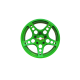 R-Fighter Wheels Offset 8mm Green (2pcs)