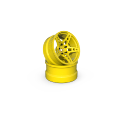 R-Fighter Wheels Offset 8mm Yellow (2pcs)