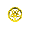 R-Fighter Rims Yellow Offset 8mm (2pcs)