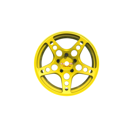 R-Fighter Wheels Offset 8mm Yellow (2pcs)