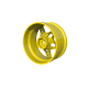 R-Fighter Wheels Offset 8mm Yellow (2pcs)