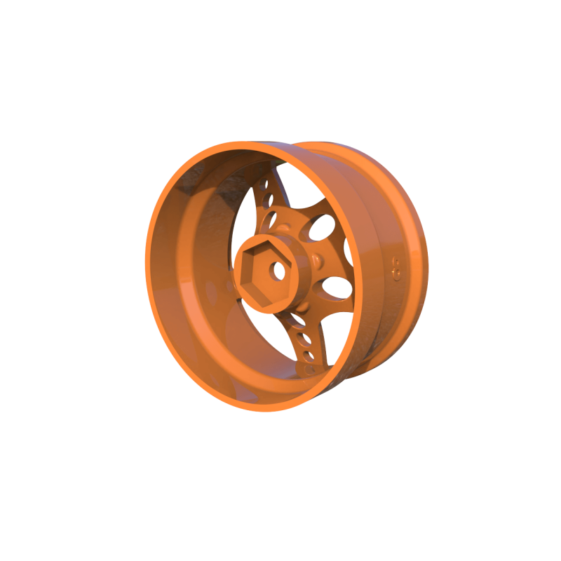 R-Fighter Rims Orange Offset 8mm (2pcs)