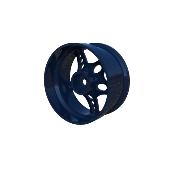 R-Fighter Wheels Offset 8mm Custom Blue (2pcs)